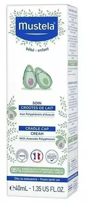 Крем для головы малыша от "молочных корочек" "Mustela" Bebe (40 мл) Франция