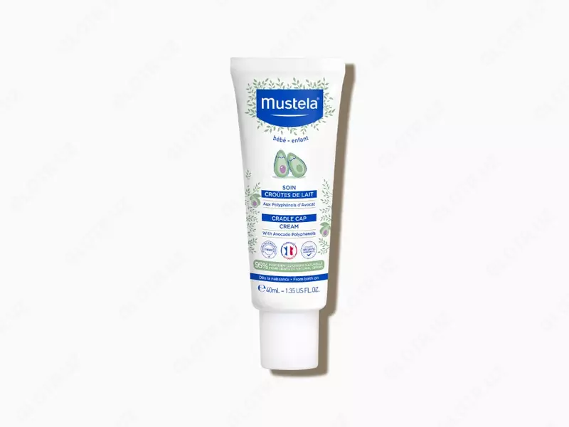Крем для головы малыша от "молочных корочек" "Mustela" Bebe (40 мл) Франция
