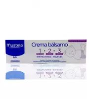Детский крем против сыпи и опрелостей малыша (Витаминный барьер 1.2.3) "Mustela" (100 мл) Франция