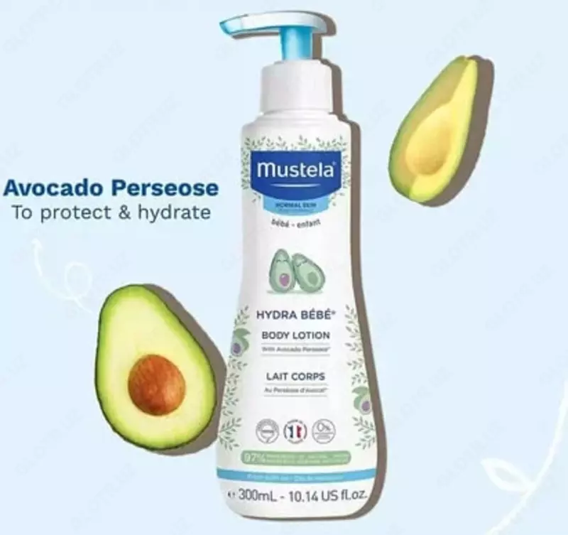 Детский лосьон для сухой кожи малыша "Mustela" Hydra Bebe (300 мл) Франция