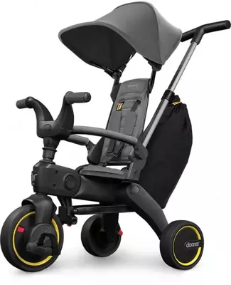 Детский складной трех колесный велосипед "Doona" Liki Trike S3 (Grey Hound)