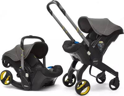Bolalar uchun avtomobil aravachasi "Doona+" 0-13 kg dan 81 sm gacha (Grey Hound) Xitoy