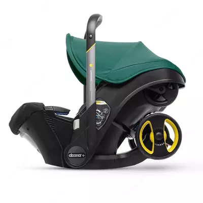 Bolalar uchun avtomobil o'rindig'i "Doona+" 0-13 kg dan 81 sm gacha (Racing Green) Xitoy