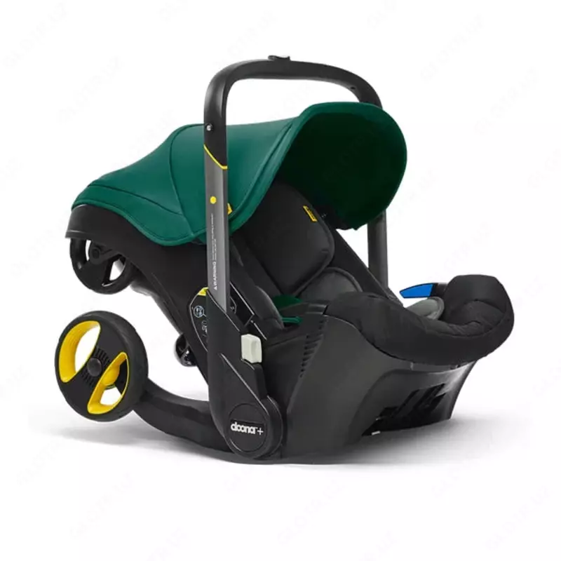 Bolalar uchun avtomobil o'rindig'i "Doona+" 0-13 kg dan 81 sm gacha (Racing Green) Xitoy