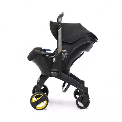 Bolalar uchun avtomobil aravachasi "Doona+" 0-13 kg dan 81 sm gacha (Nitro Black) Xitoy