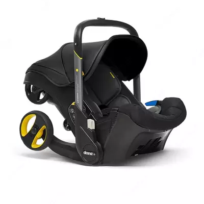 Bolalar uchun avtomobil aravachasi "Doona+" 0-13 kg dan 81 sm gacha (Nitro Black) Xitoy