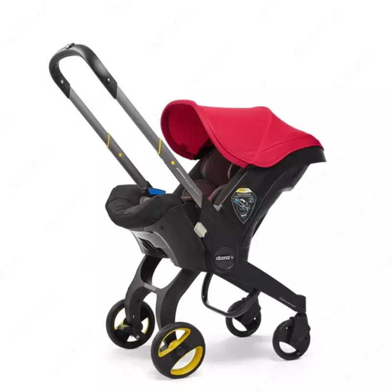 Bolalar uchun aravachalar "Doona+" 0-13 kg dan 81 sm gacha (Flame Red) Xitoy