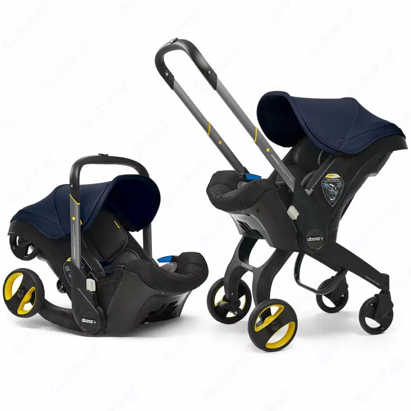 Bolalar uchun aravachalar "Doona+" 0-13 kg dan 81 sm gacha (Royal Blue) Xitoy