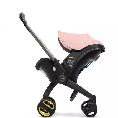 Bolalar uchun avtomobil aravachasi "Doona+" 0-13 kg dan 81 sm gacha (Bluch Pink) Xitoy