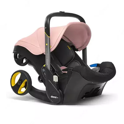 Bolalar uchun avtomobil aravachasi "Doona+" 0-13 kg dan 81 sm gacha (Bluch Pink) Xitoy
