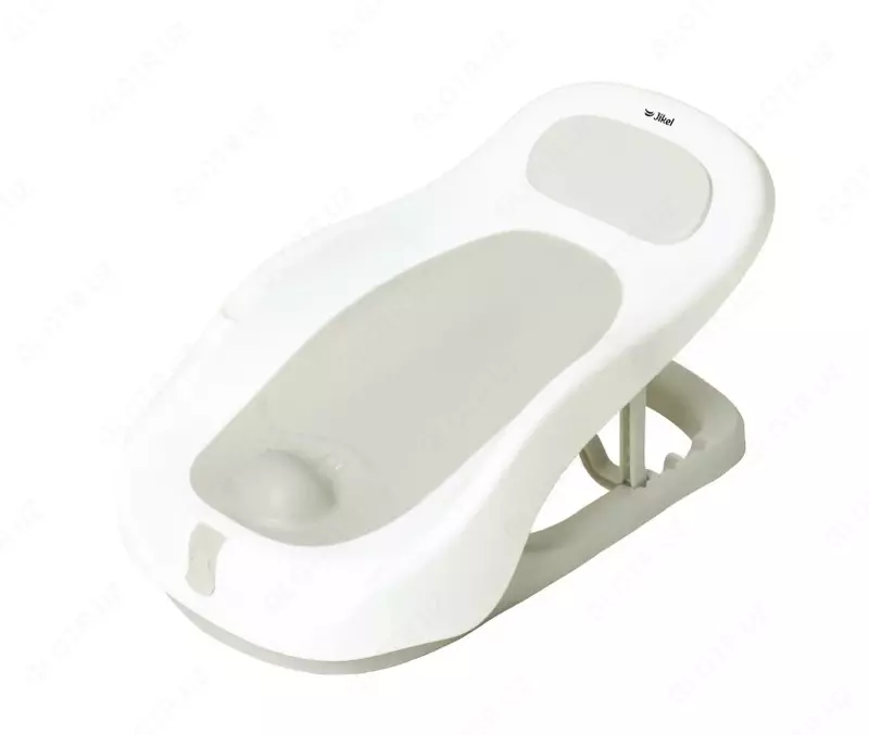 Jikel Scrub Bath jk810103-90 katlanadigan yangi tug'ilgan chaqaloqni cho'milish kuchaytirgichi, kulrang