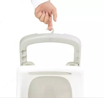 Складной бустер для купания новорожденного Jikel Scrub Bath JK810103-90, серый