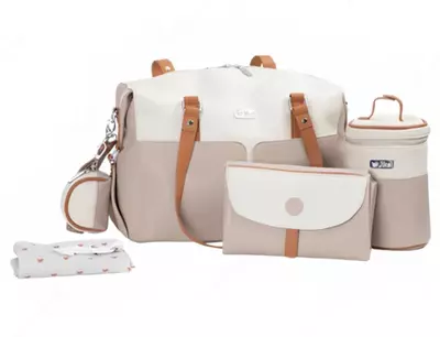 Сумка для мамы Jikel Diaper Bag JK801001-62, бежевый