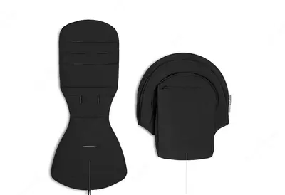 Прогулочный чехол +6 месяцев на коляску BABYZEN YOYO Color Pack 6+ Black (BZ10104-05)