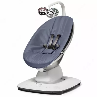 Chaqaloq tebranadigan kreslo 4Moms Mamaroo 5 Model 1046, Slate Blue (4MO2001021)