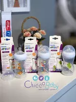 Пластиковые бутылочки Philips Avent Natural Фламинго 260мл. - 