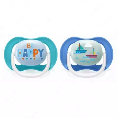 Пустышка Philips Avent ultra air Be happy 6-18 мес.