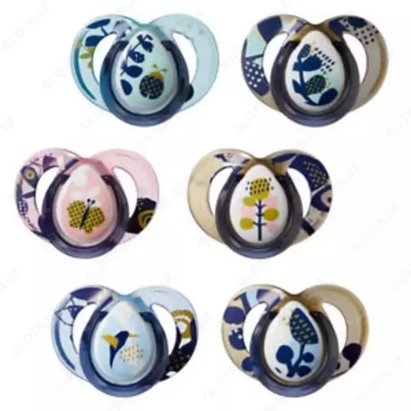 Силиконовая соска Tommee Tippee Moda 0-6 мес, 2 шт