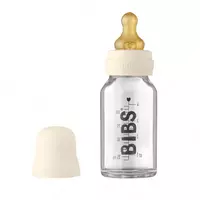 Бутылочка для кормления в наборе 110 мл BIBS Baby Glass Bottle Ivory - по запросу