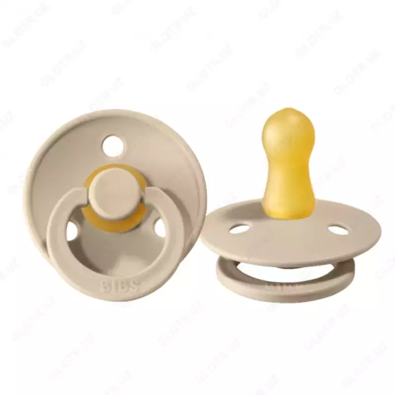 Классическая латексная пустышка BIBS COLOUR Sand 6-18 месяцев (размер 2)