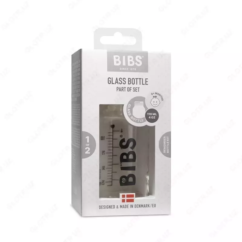 110ml BIBS to'plamidagi oziqlantiruvchi shisha