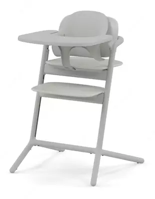 Стульчик для кормления Cybex - LEMO 3in1 SET Suede Grey | mid grey
