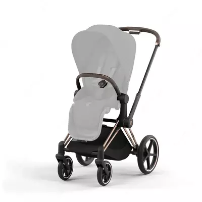 Шасси с прогулочным блоком Cybex - Priam Frame & Seat RBA Rosegold rosegold