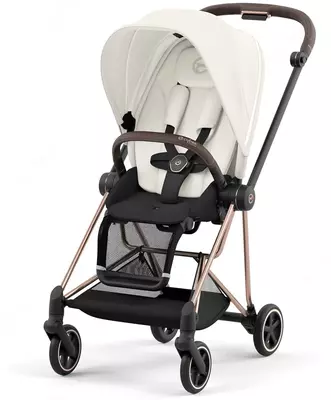 Прогулочная коляска Cybex Mios V3 Cozy White, Рама Rose Gold