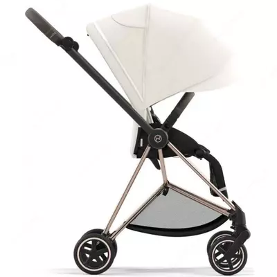 Cybex Melio B aravachasi Cotton White (oq) rangda.