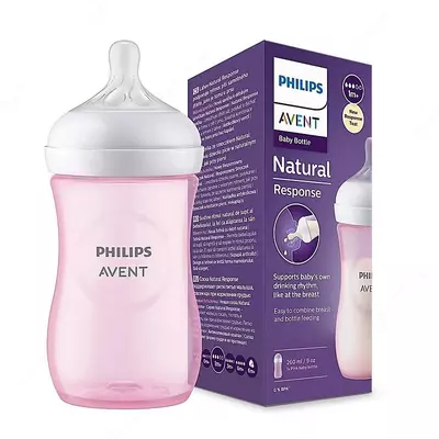 Бутылочка для кормления Philips Avent серии Natural (1m+, 260 ml)