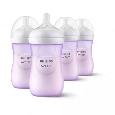 Oziqlantirish idishi Philips Avent natural seriyasi (1m+, 260 ml)