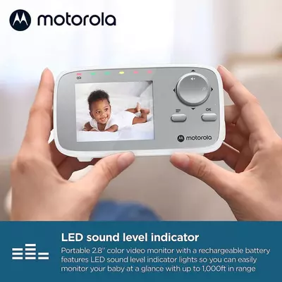 Motorola 1080p video enaga monitor 4.3 " tungi ko'rish