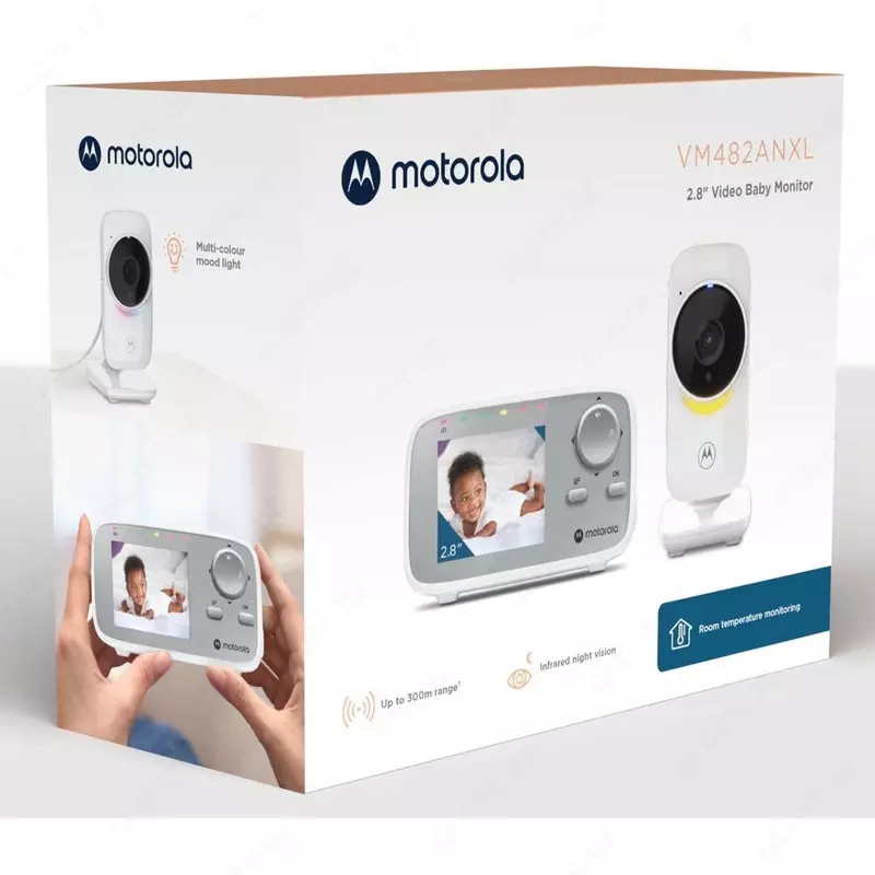 Видео и аудио няня Монитор Motorola Baby VM482ANXL 300м
