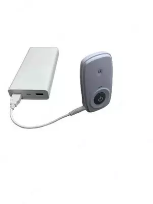 Радионяня Motorola AM 24 с высокочувствительным микрофоном и аккумулятором в родительском блоке
