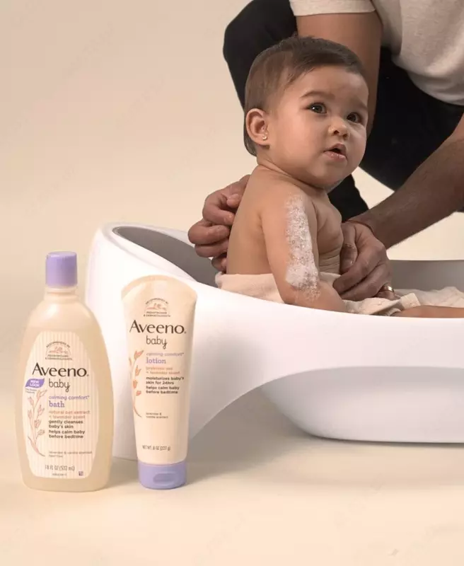 Подарочный набор ( по уходу за детской кожей) "Aveeno Baby" Welcome Little One, питательный овес