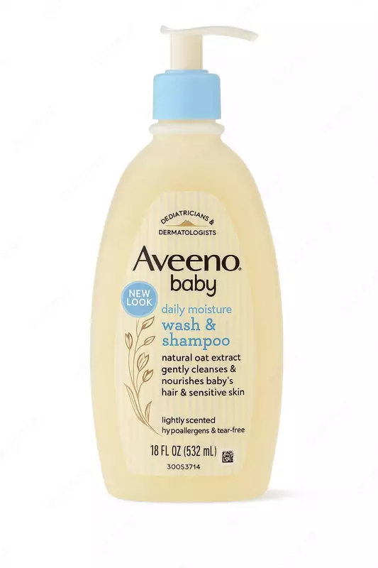 Aveeno Baby Nemlendirici Tana Yuvish va Shampun 354ml