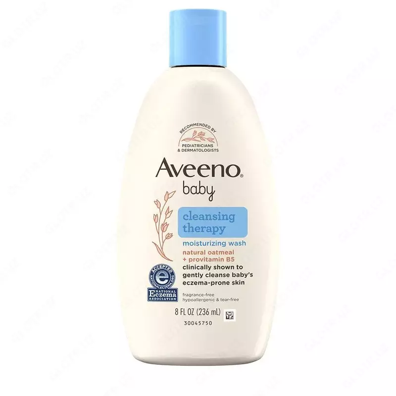 Bolalar uchun nemlendirici (gel) "Aveeno Baby" tozalash terapiyasi 236 ml.