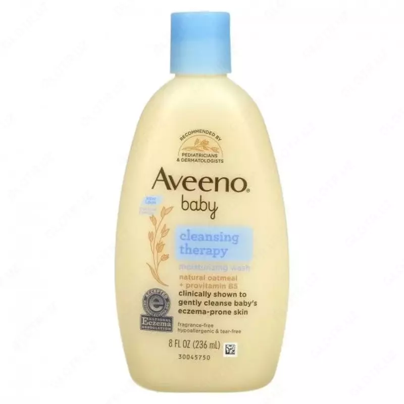 Bolalar uchun nemlendirici (gel) "Aveeno Baby" tozalash terapiyasi 236 ml.