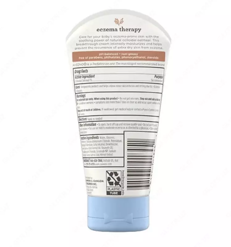 Увлажняющий крем для тела "Aveeno Baby" Eczema Therapy 141 мл.