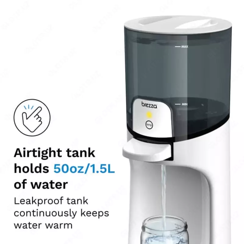 Подогреватель для детской бутылочки "Baby Brezza" 24/7, 3-5 мин. (Арт. - BRZ0057) Белый