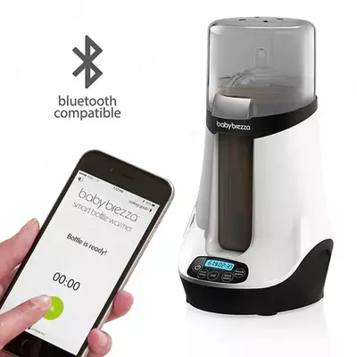 Подогреватель для детской бутылочки "Baby Brezza" Safe+Smart, IOS или Android (Арт. - BRZ00139) Белый
