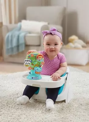 Интерактивная сенсорная игрушка "Vtech" Учись с животными, 6м+, батарейки тип ААА, фразы и звуки, (NEW)