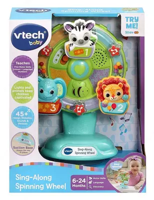 Интерактивная сенсорная игрушка "Vtech" Учись с животными, 6м+, батарейки тип ААА, фразы и звуки, (NEW)