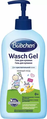 Dush uchun gel 0+ "Bubchen" 400 ml. (YANGI)