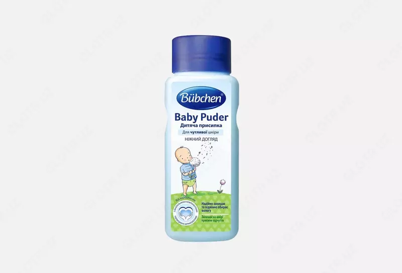 Bolalar kukuni "Bubchen" Baby Puder, 100 gr. (YANGI)