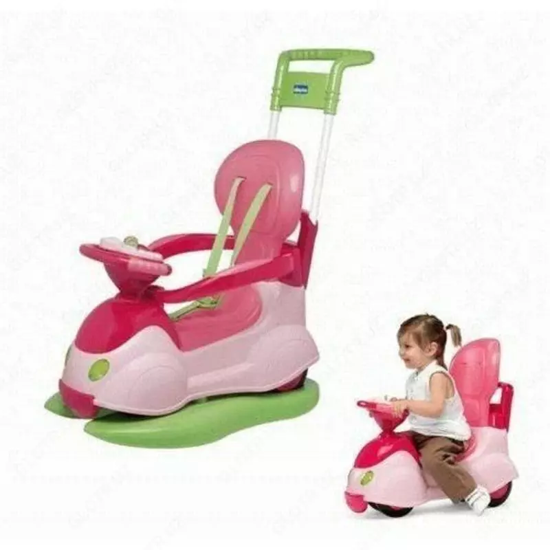 Машинка-каталка 4 в 1 "Chicco" Girl