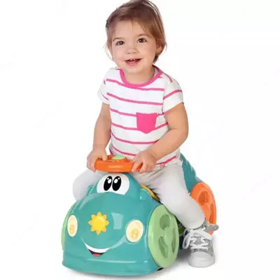 Машинка-каталка "CHICCO" ALL AROUND AQUA GREEN