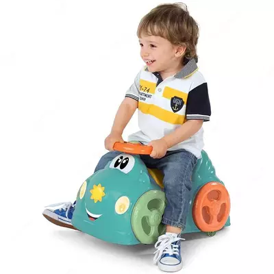 Машинка-каталка "CHICCO" ALL AROUND AQUA GREEN