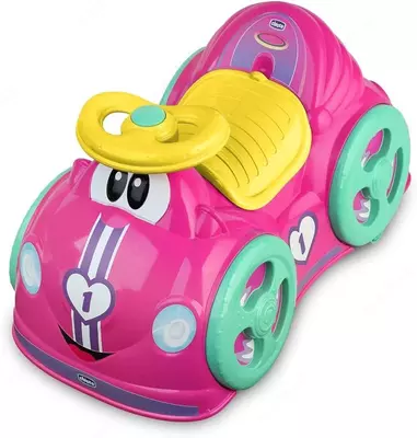Ride-On Car (Qizlar uchun) "CHICCO" All Around Ride-On
