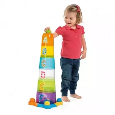 Chicco Sorter o'yinchoq Maftunkor piramida 6m+